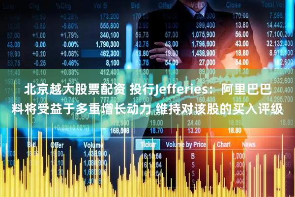 北京越大股票配资 投行Jefferies：阿里巴巴料将受益于多重增长动力 维持对该股的买入评级
